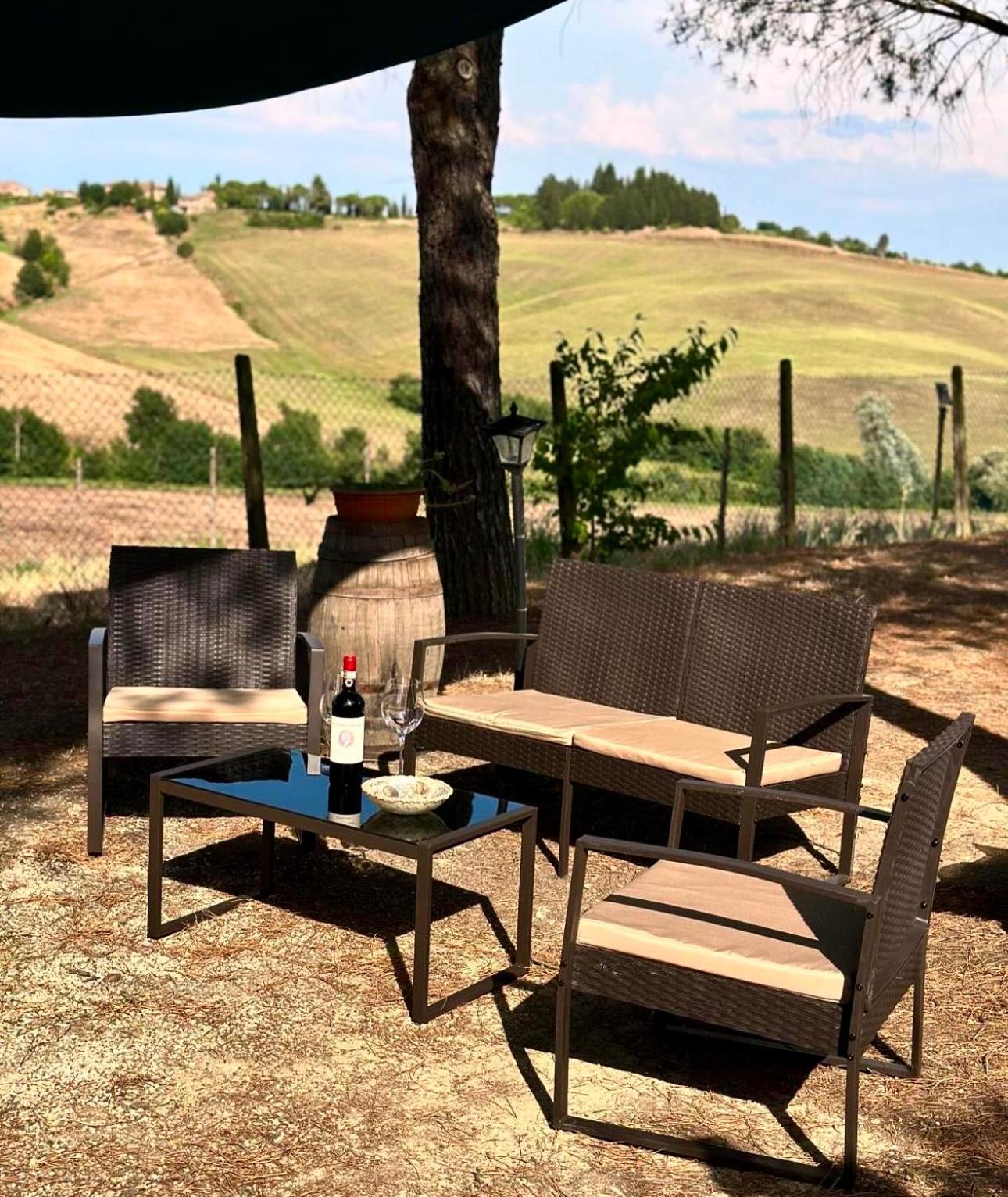 Agriturismo La Terrazza Sul Mangia Siena Exteriér fotografie